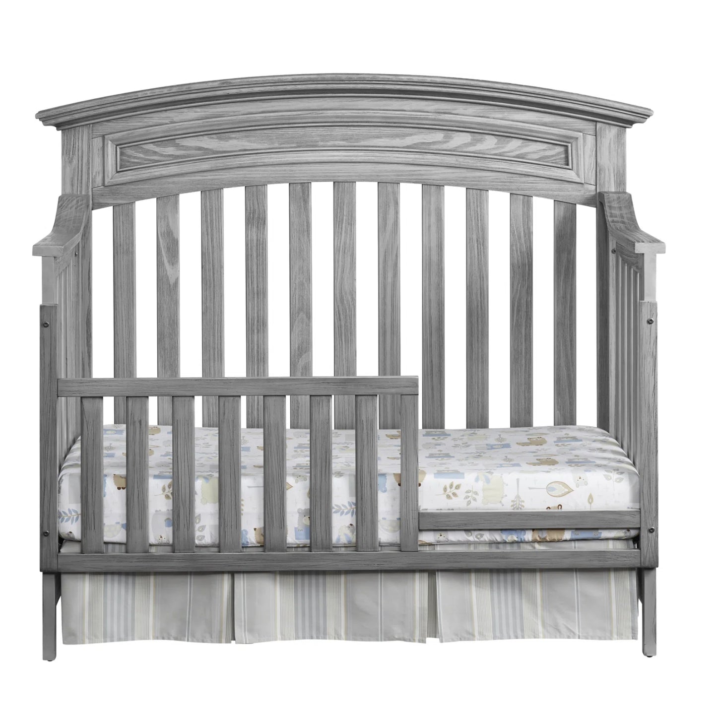 Soho Baby Richmond Brushed Gray 4-in-1 Convertible Crib