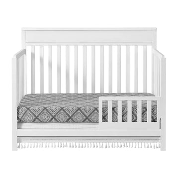 Oxford Baby Castle Hill Barn White 4-in-1 Convertible Crib