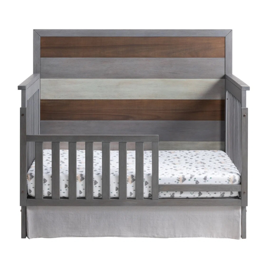 Soho Baby Cascade Gray 4-in-1 Convertible Crib