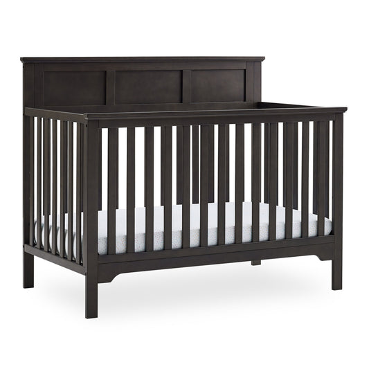Cuna convertible de madera 6 en 1 en gris piedra Sweet Beginnings Hart de Delta Children
