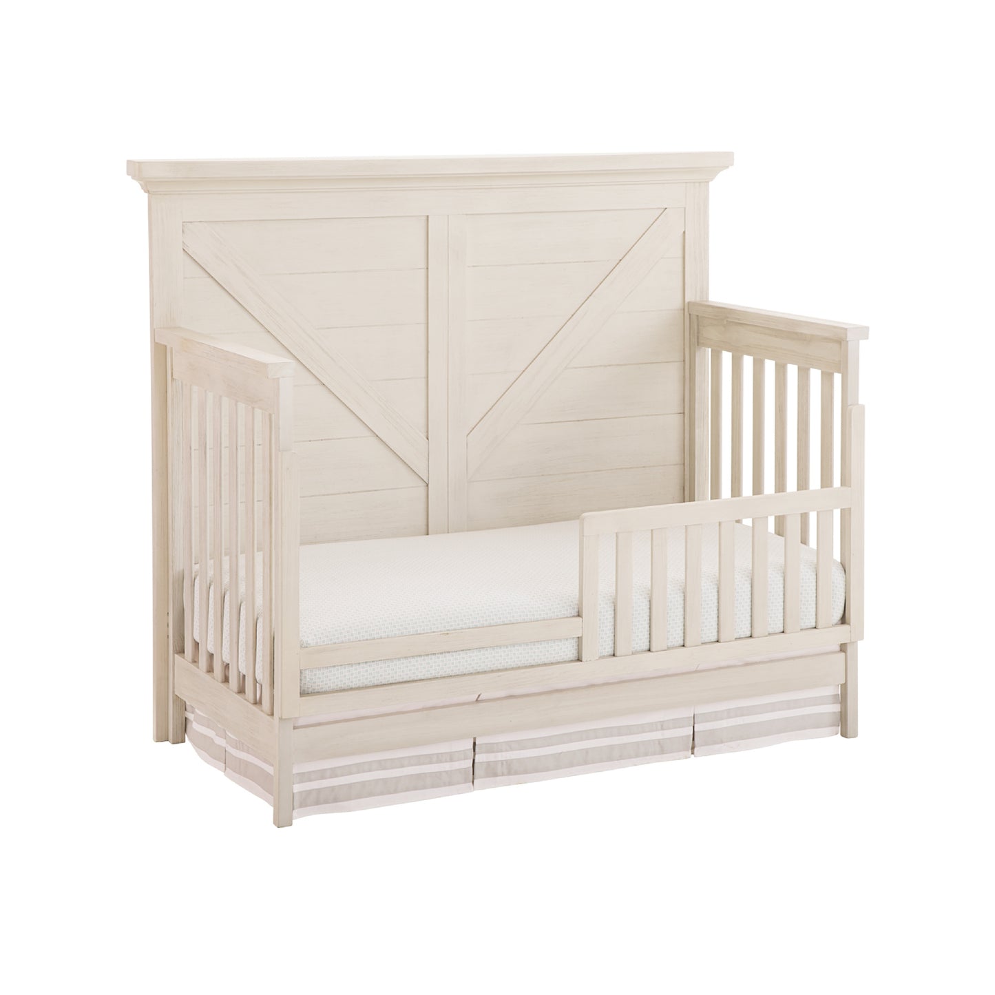 Westwood Design Westfield Brushed White Convertible Crib