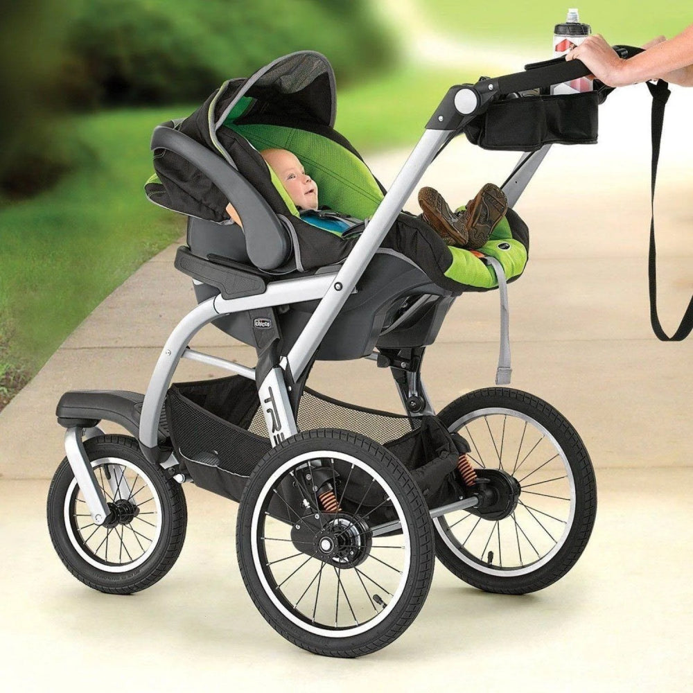 Chicco TRE Jogging Stroller - Titan (Black/Gray) - Curacao