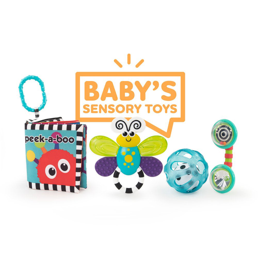 Sassy Baby's Sensory Toys Gift Box