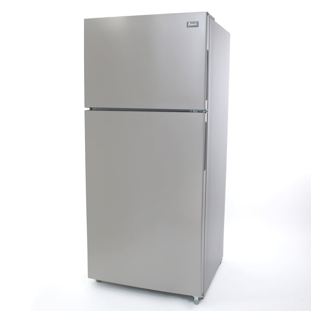 Refrigerador independiente con congelador superior de 18 pies cúbicos Avanti FF18D3S4 - Acero inoxidable