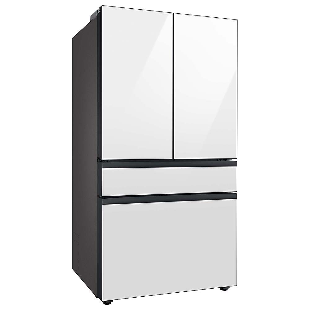 Refrigerador inteligente Samsung Bespoke RF29BB860012 de 29 pies cúbicos con puerta francesa y 4 puertas con centro de bebidas