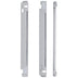 LG KSTK1 27" Laundry Stacking Kit - Chrome - Curacao