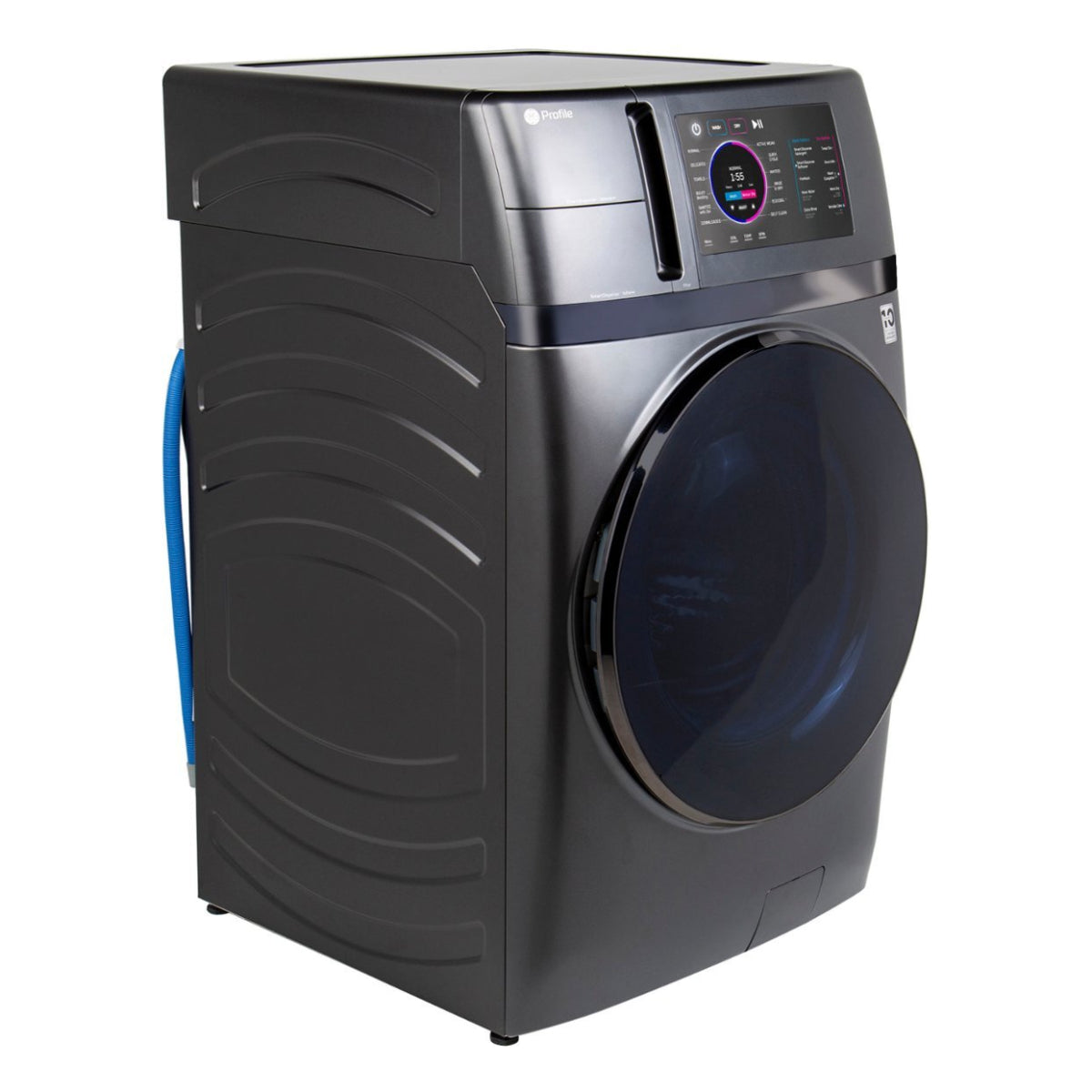 GE Profile 4.8 cu. ft. UltraFast Washer/Dryer Combo with Ventless Inverter Heat Pump Technology - Carbon Graphite