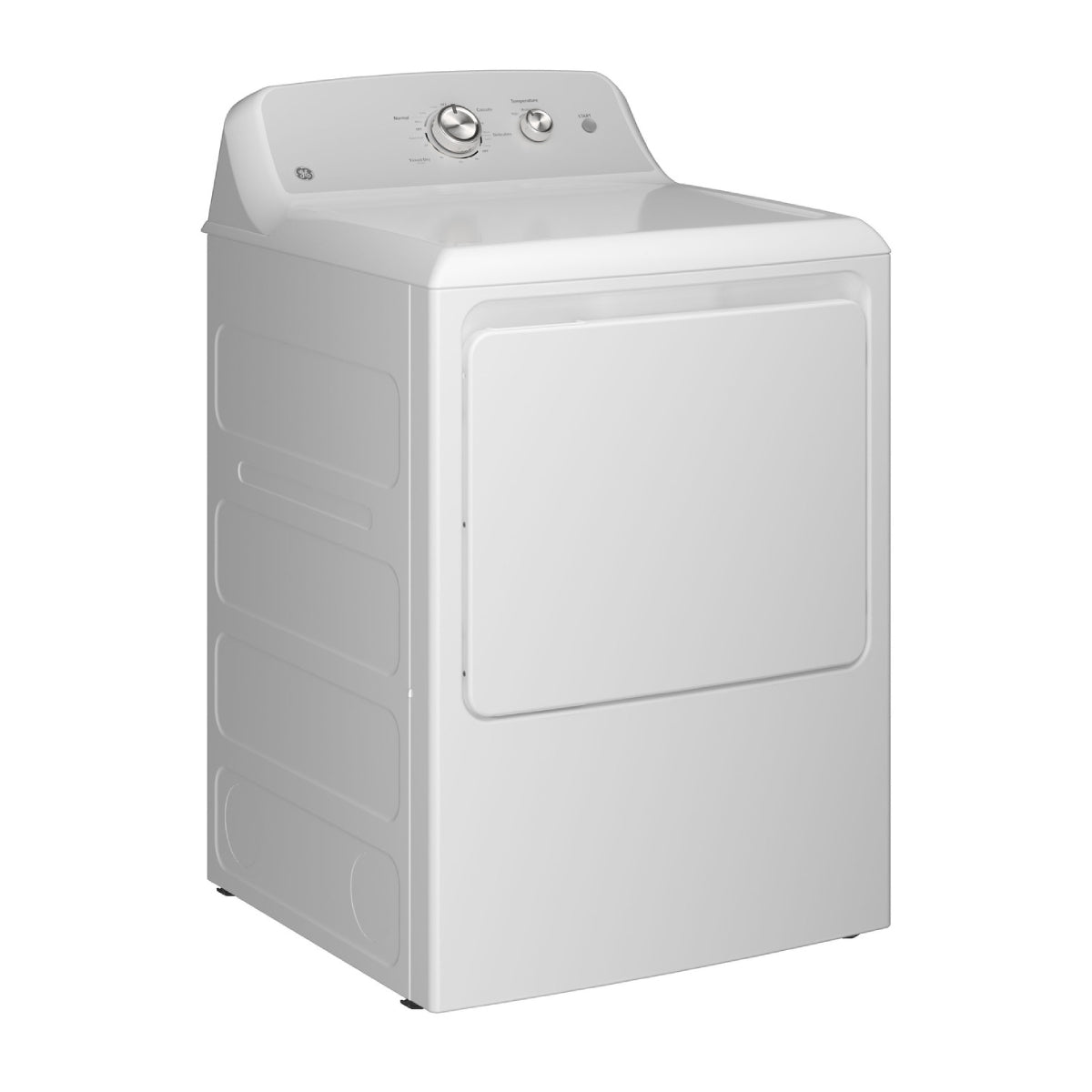 GE GTD38GASWWS 7.2 cu. ft. Top Load Gas Dryer with Up To 120 ft. Venting - White