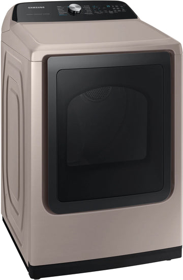 Samsung DVG52A5500C 7.4 cu.ft. Smart Gas Dryer with Steam Sanitize+ - Champagne