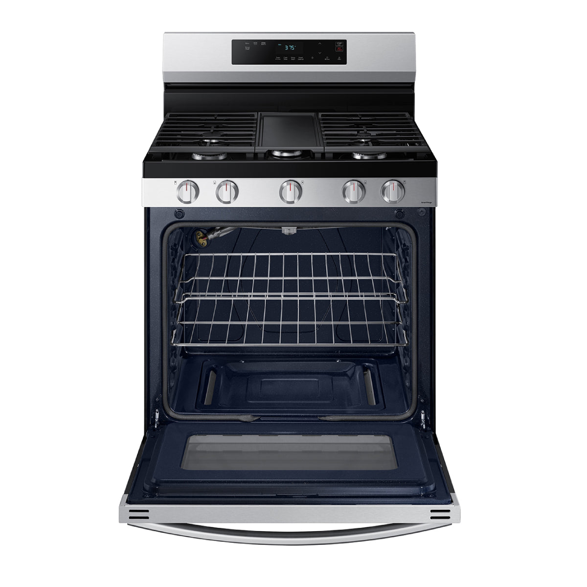 Samsung 6 CF SS Smart Gas Range STM CLN