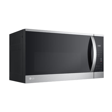 LG MVEM1825F Microondas de 1,8 pies cúbicos y 1000 vatios sobre la estufa - Acero inoxidable a prueba de impresiones