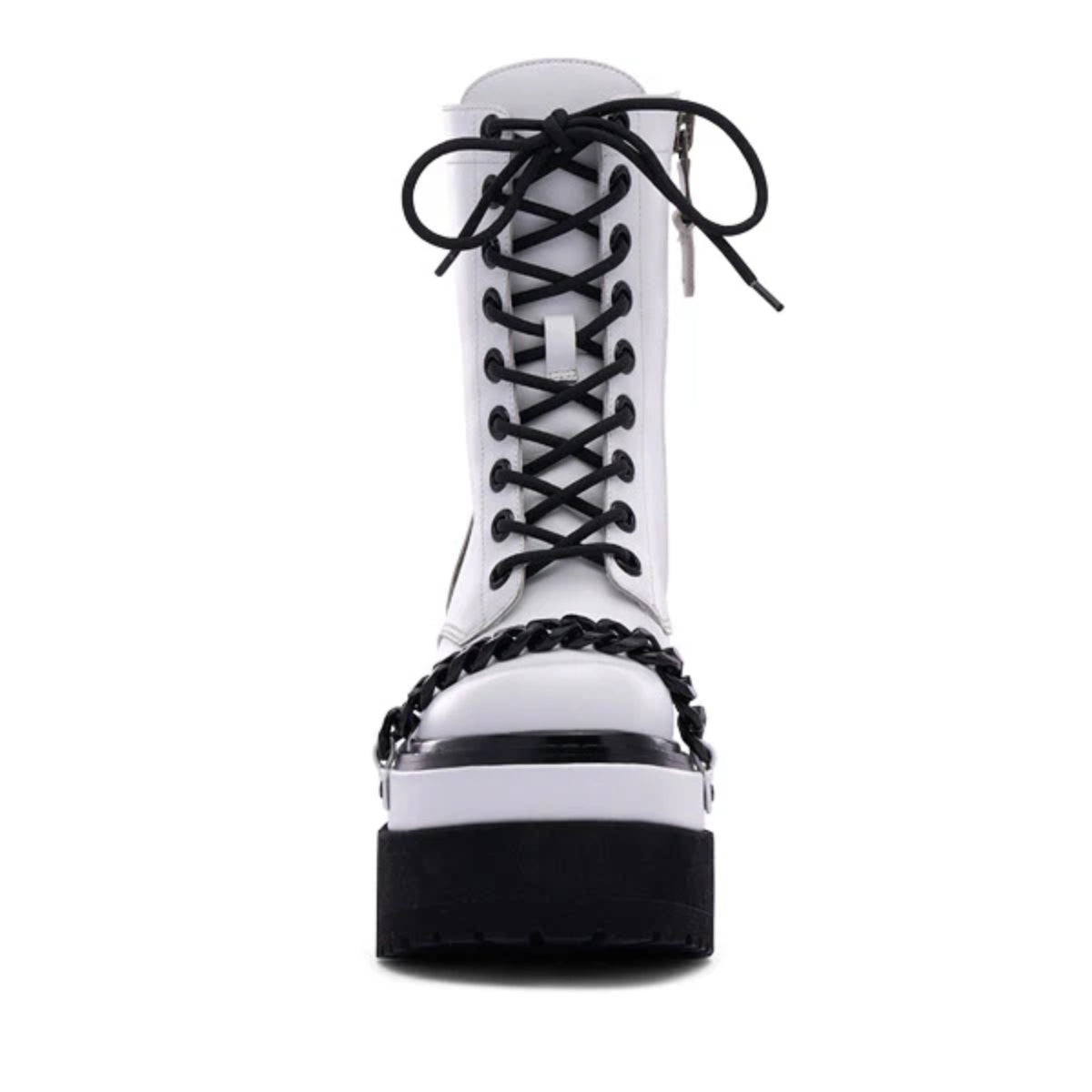 D'Amelio Women's Camdon Platform Boots (Size 6) - White