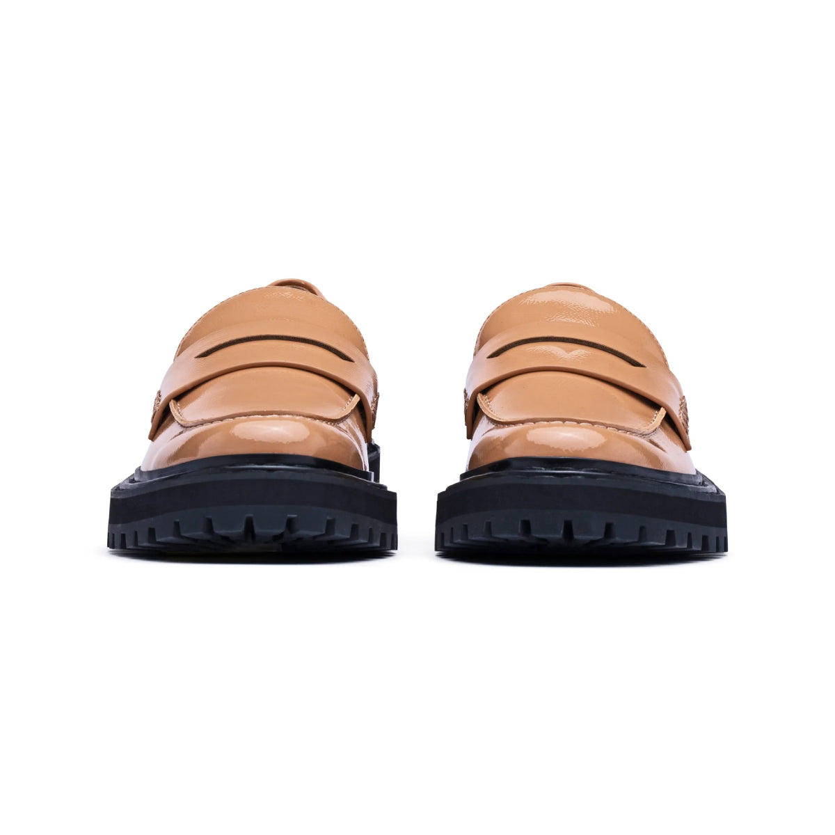 Zapatos mocasines Prescia D'Amelio para mujer (talla 6,5) - Arena