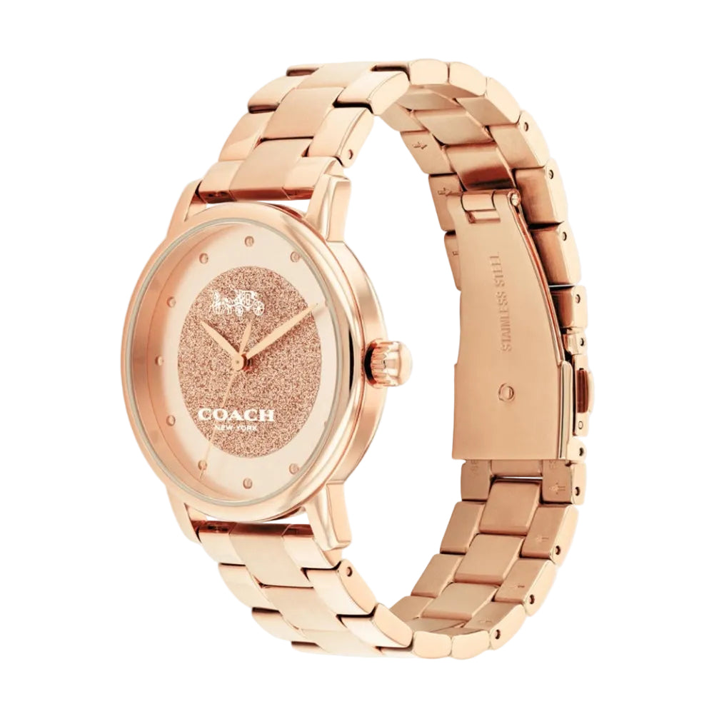 Coach Grand Women's 36mm Quartz Bracelet Watch– Curacao