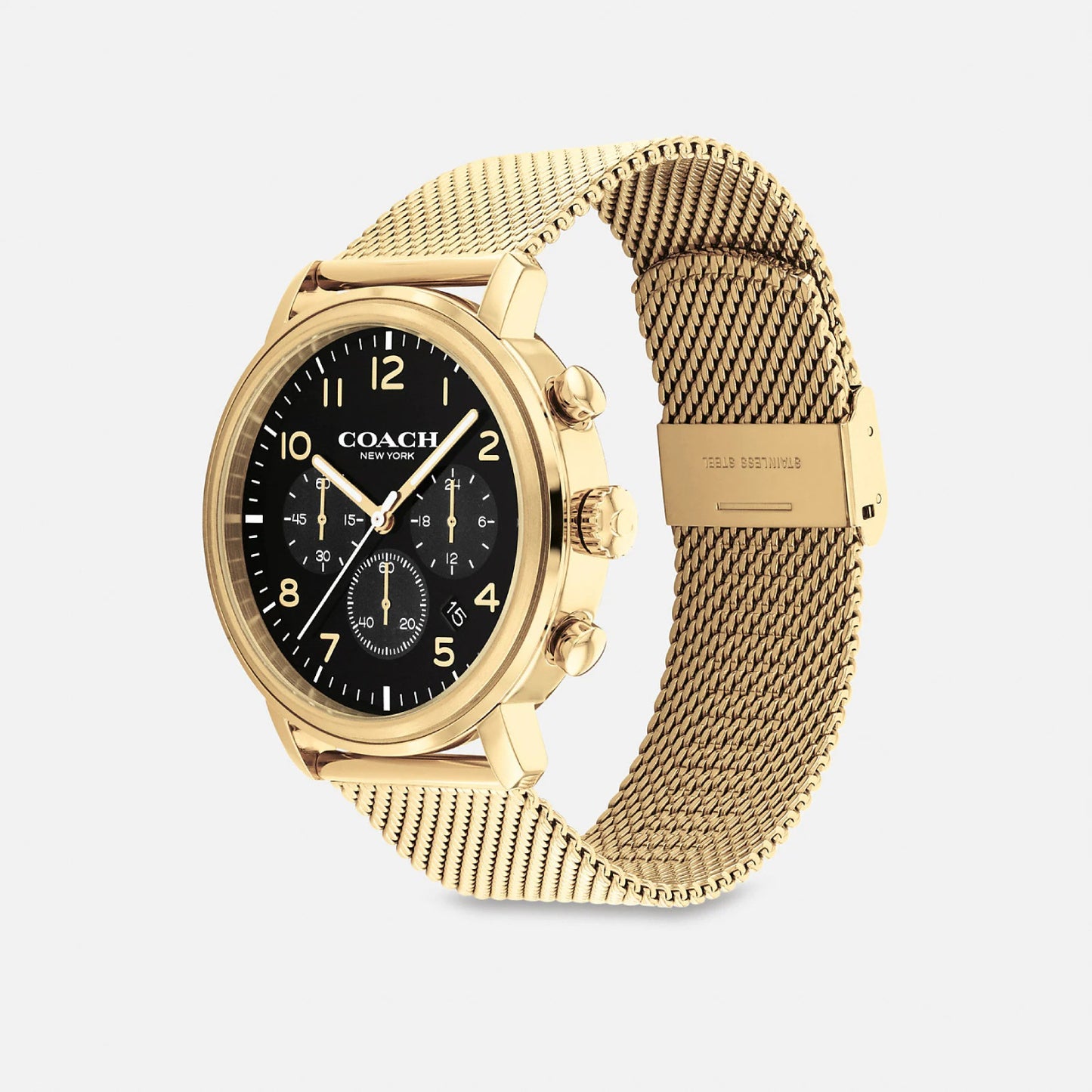 COACH Harrison Watch 42mm Gold