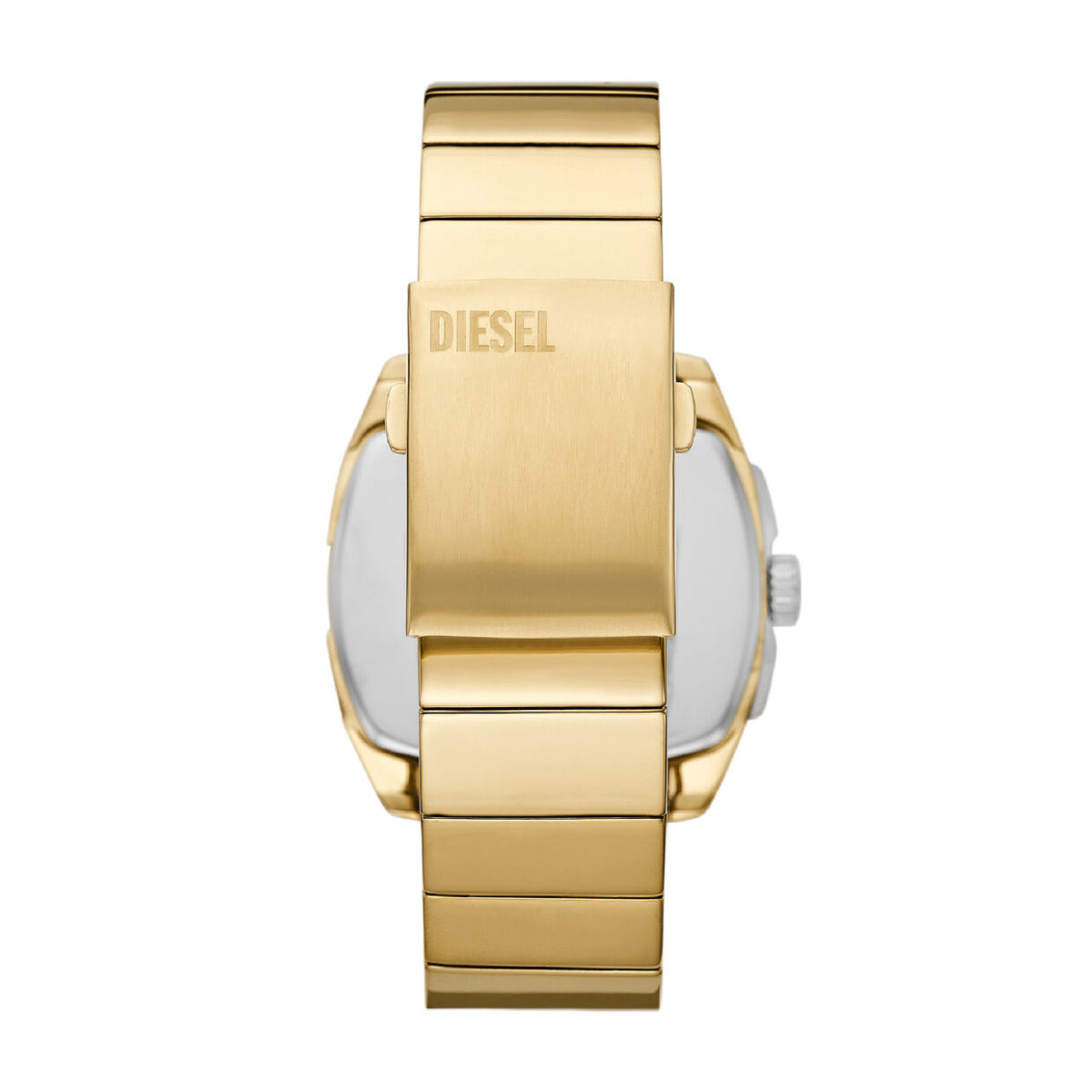 Reloj de pulsera de acero inoxidable de cuarzo Diesel DVA para hombre de 41 mm - Dorado