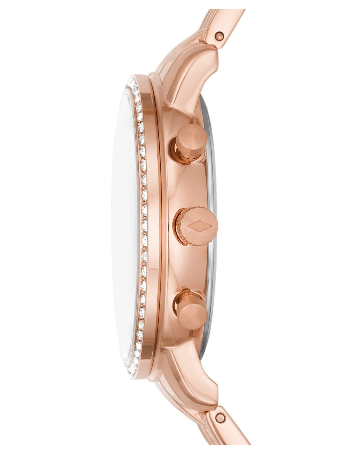 Fossil Neutra Women's 36mm Rose Gold Anaog Bracelet Watch - Brown Dial