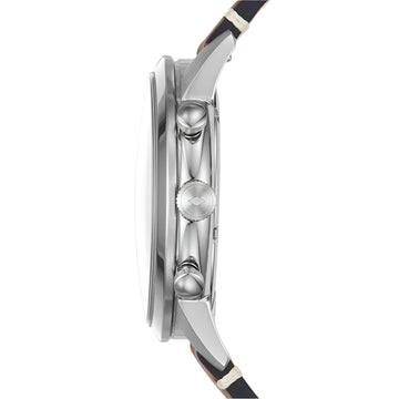 Reloj cronógrafo Fossil Townsman de 44 mm para hombre con correa de cuero y juego de pulsera 