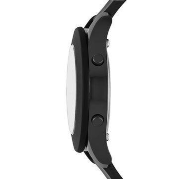 Reloj digital Skechers Rosencrans para mujer, 37 mm, correa negra