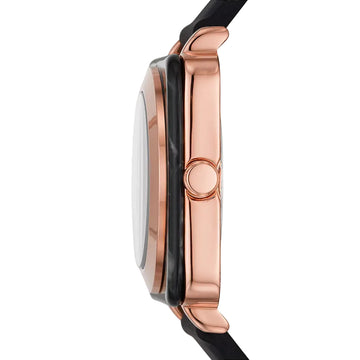 Reloj analógico Skechers Calabar para mujer, correa de 32 mm, color negro