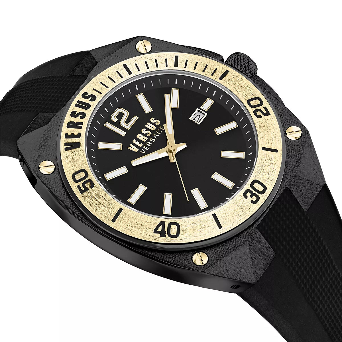 Versus Versace Reaction Men's 48mm Three-Hand Strap Watch– Curacao