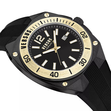 Versus Versace Reaction Men's 48mm Three-Hand Strap Watch