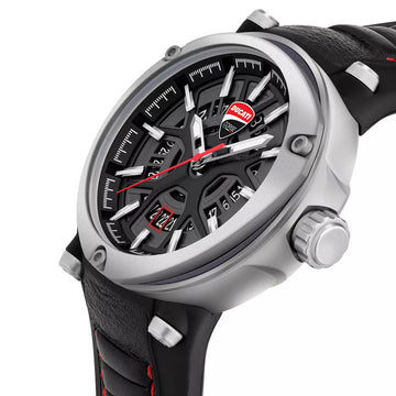 Ducati Corse Partenza Men's 49mm Strap Watch - Black Dial