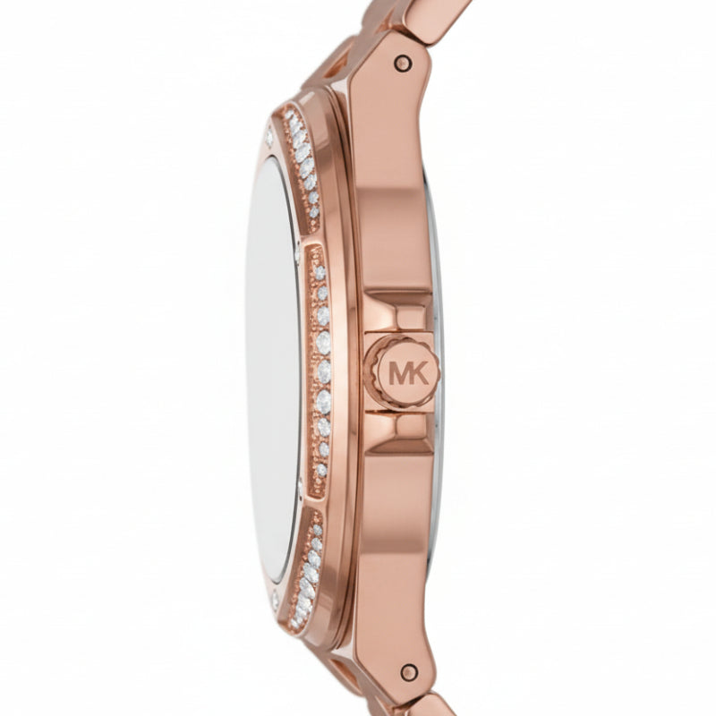 Michael Kors Lennox Women's 33mm Quartz Bracelet Watch - Rose Gold