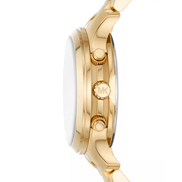 Reloj cronógrafo con pulsera de 34 mm para mujer Michael Kors Runway - Dorado