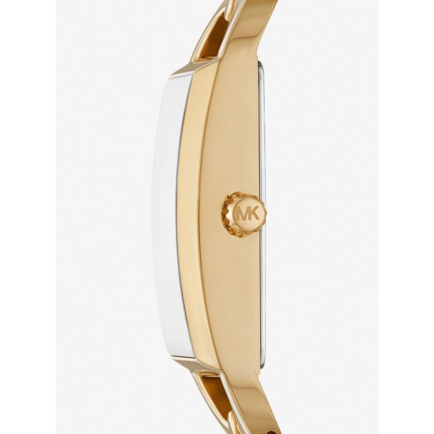 Reloj de pulsera de cuarzo Michael Kors Mini Empire para mujer de 30 mm - Dorado