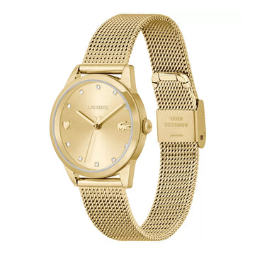 Lacoste Stargaze Women's 30mm Quartz Bracelet Watch - Golden