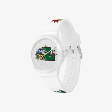 Lacoste Men’s 42mm Neocroc Quartz Strap Watch - White
