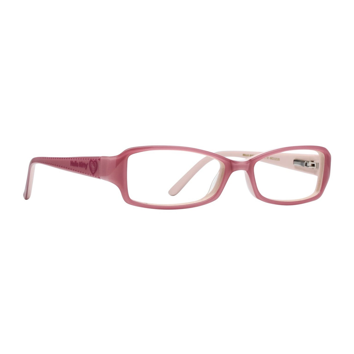 Gafas de sol rectangulares para mujer Hello Kitty, color rosa