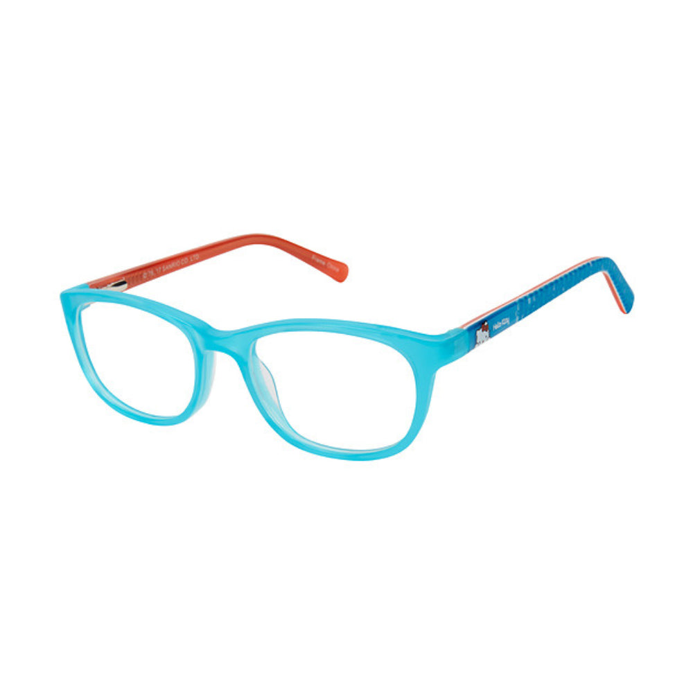 Hello Kitty Oval Women's Eyeglasses, Aqua