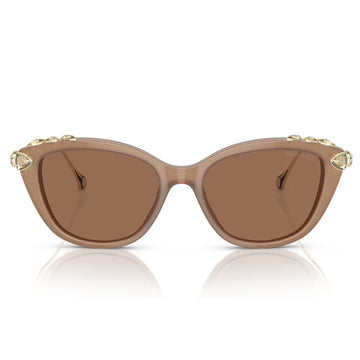 Gafas de sol Swarovski de color liso con forma de ojo de gato SK60102002OK para mujer