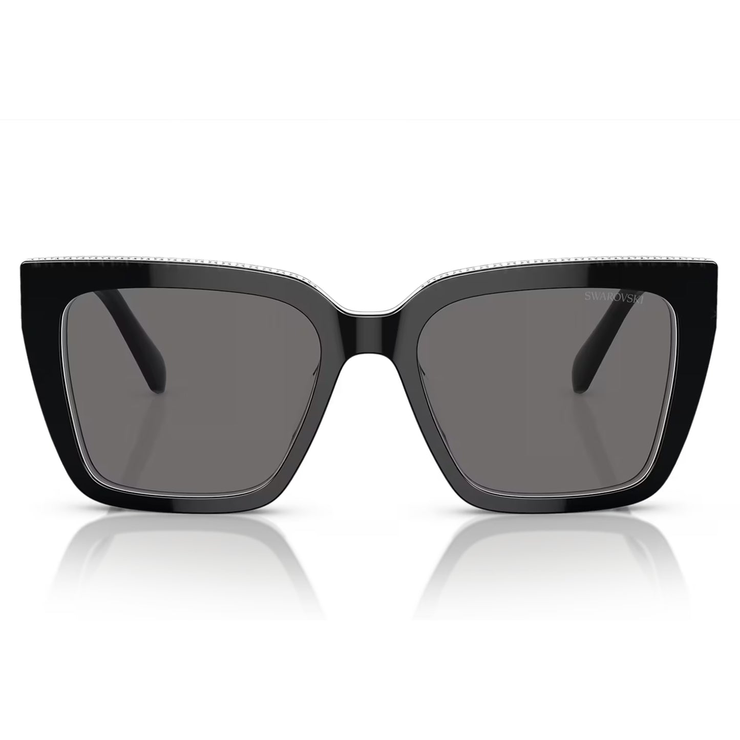 Swarovski Women's SK6013101581 Square Polarized Sunglasses