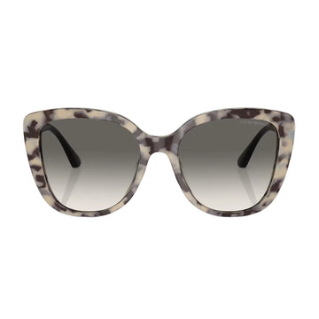 Emporio Armani Women's EA4214U Butterfly Gradient Sunglasses - Shiny Havana Cream/Gray Gradient