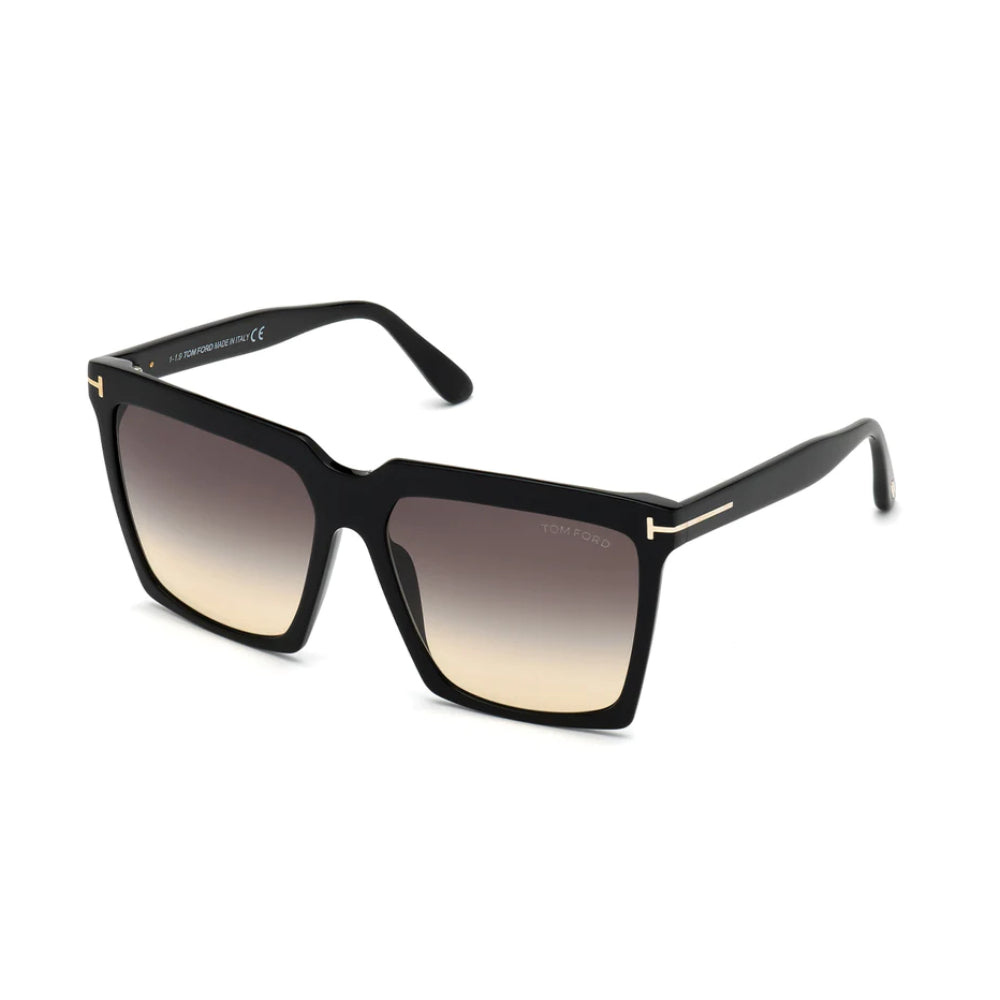 Gafas de sol cuadradas con degradado FT0764 Sabrina para hombre de Tom Ford