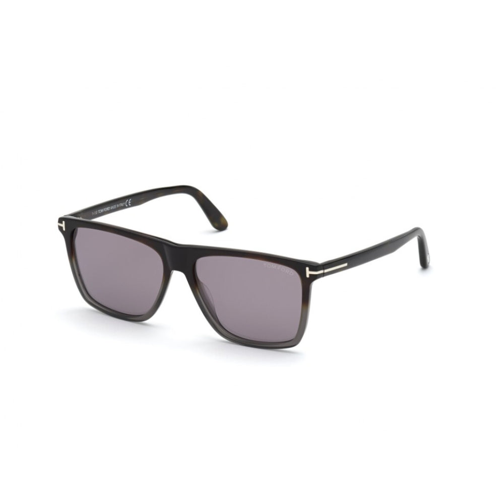 Gafas de sol cuadradas de color liso FT0832 para hombre de Tom Ford Fletcher