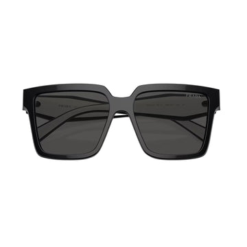 Gafas de sol cuadradas para mujer Prada, gris oscuro