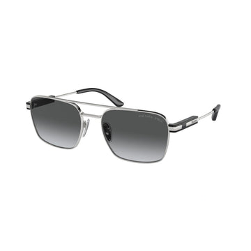 Prada Men's Aviator Sunglasses, Gray Gradient