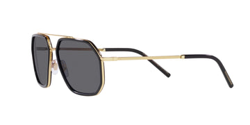 Dolce & Gabbana Men's DG2285 Pilot Solid Color Sunglasses