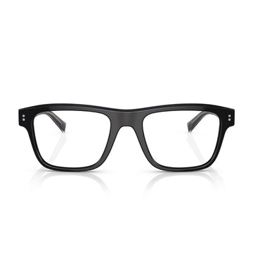 Dolce & Gabbana Men's Square Eyeglasses, Black