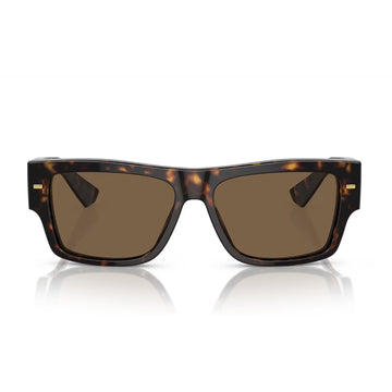 Dolce & Gabanna Men's DG4451 Rectangle Solid Color Sunglasses