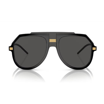 Dolce & Gabanna Men's DG6195 Pilot Solid Color Sunglasses