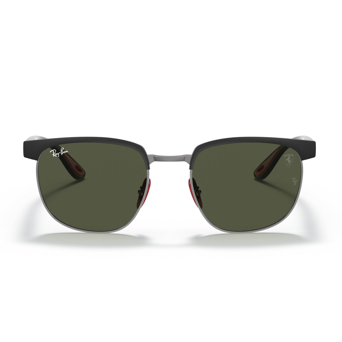 Gafas de sol clásicas cuadradas unisex Ray-Ban Scuderia Ferrari RB3698M