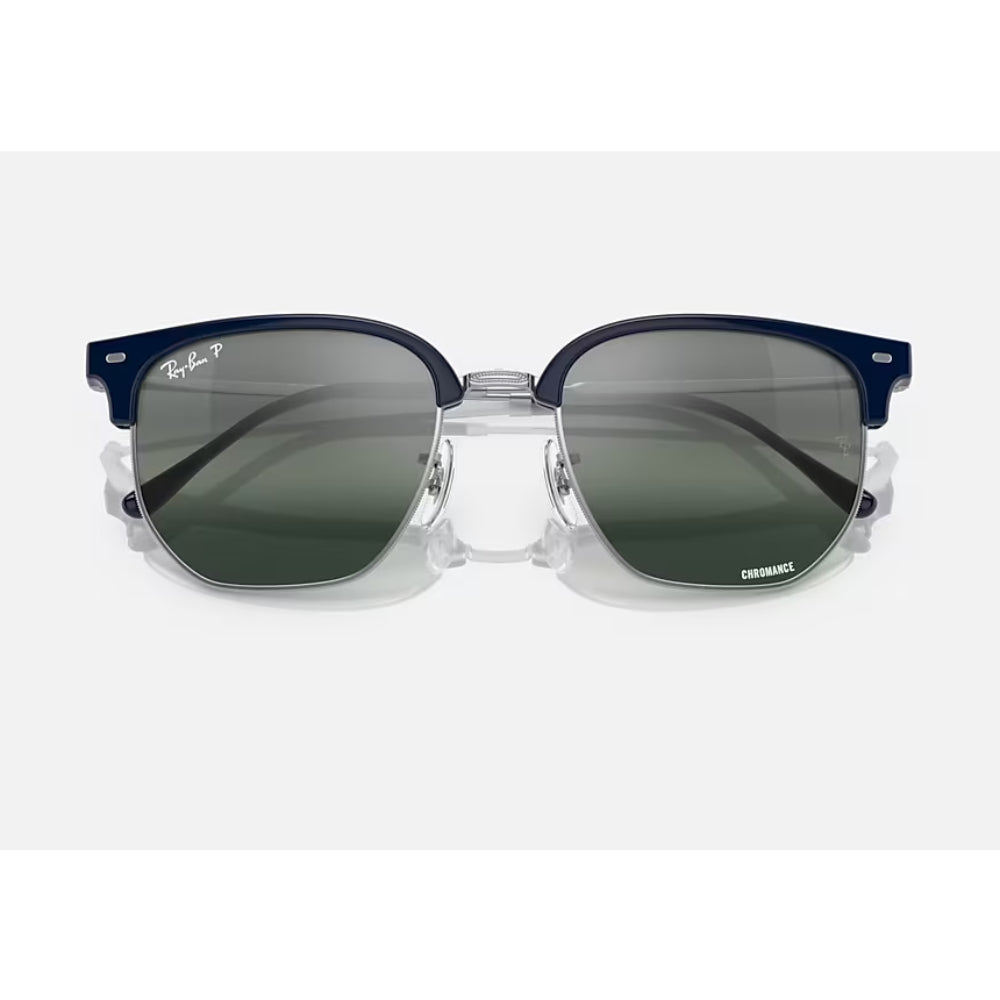 Ray-Ban Clubmaster Unisex RB4416 Irregular Chromance Sunglasses