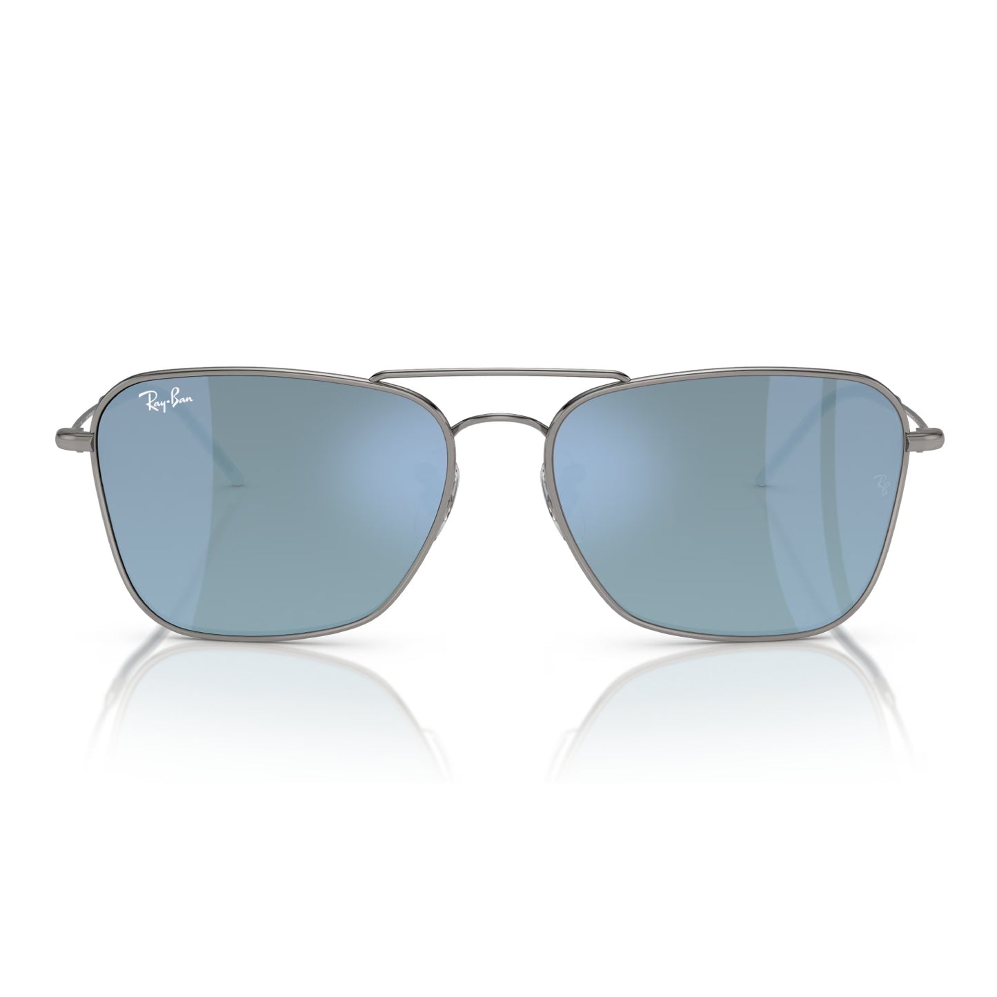 Ray-Ban Caravan Reverse Unisex RBR0102S Square Mirrored Sunglasses