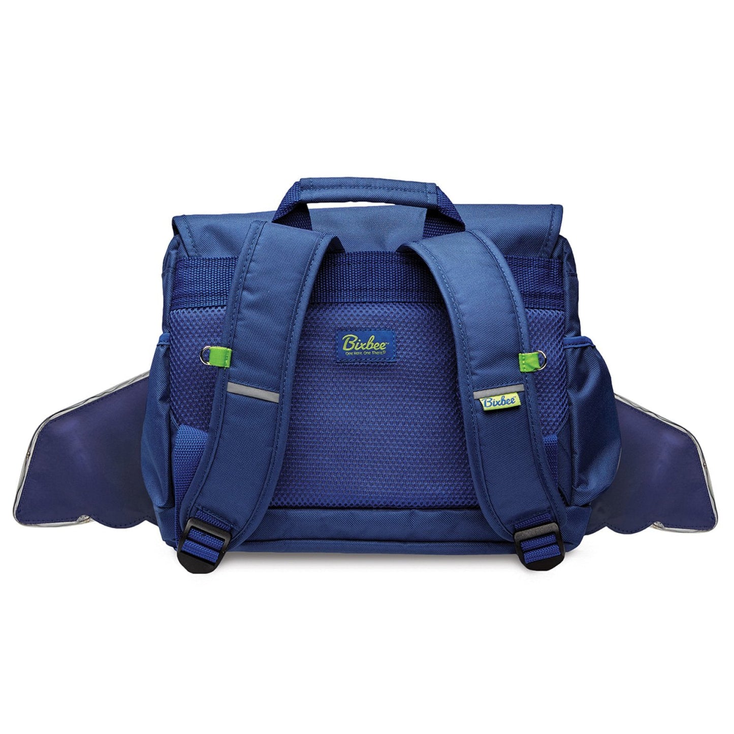 Bixbee 12" LED Space Racer Small Backpack in Polyester - Blue