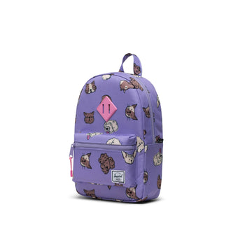 Mochila Herschel Heritage Kids &amp; Pets de poliéster, color morado
